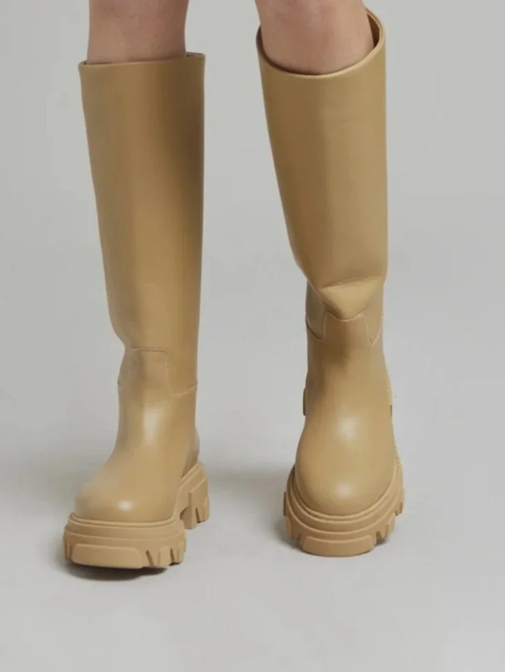 GIA BORGHINI x Pernille Teisbaek Perni 07 Knee-High Boots, Size 36|US 7